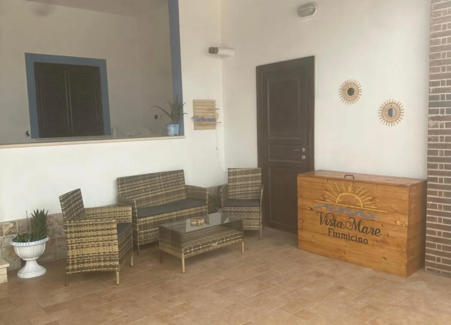 Holiday home Vista Mare Fiumicino Villa Italy